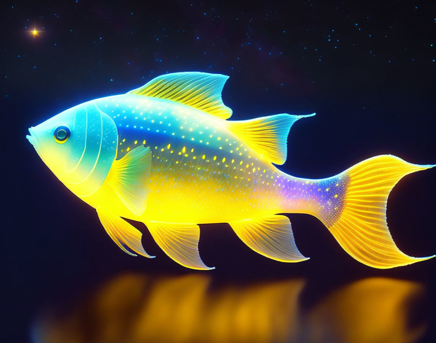 Luminous Fish - A glowing fish in Inuit mythology 