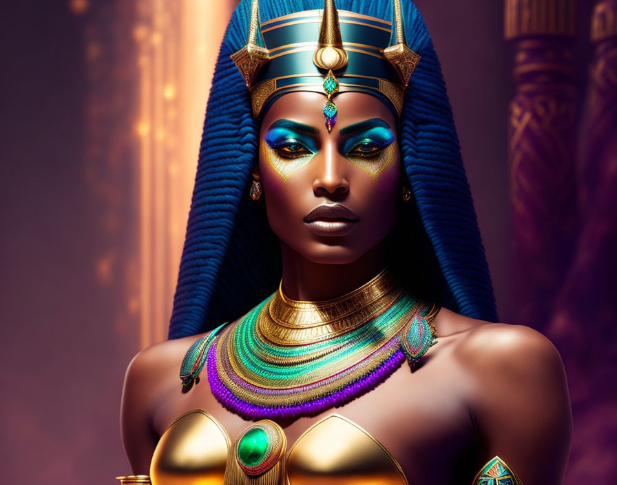 Nefertum - An Egyptian god of beauty and perfume.