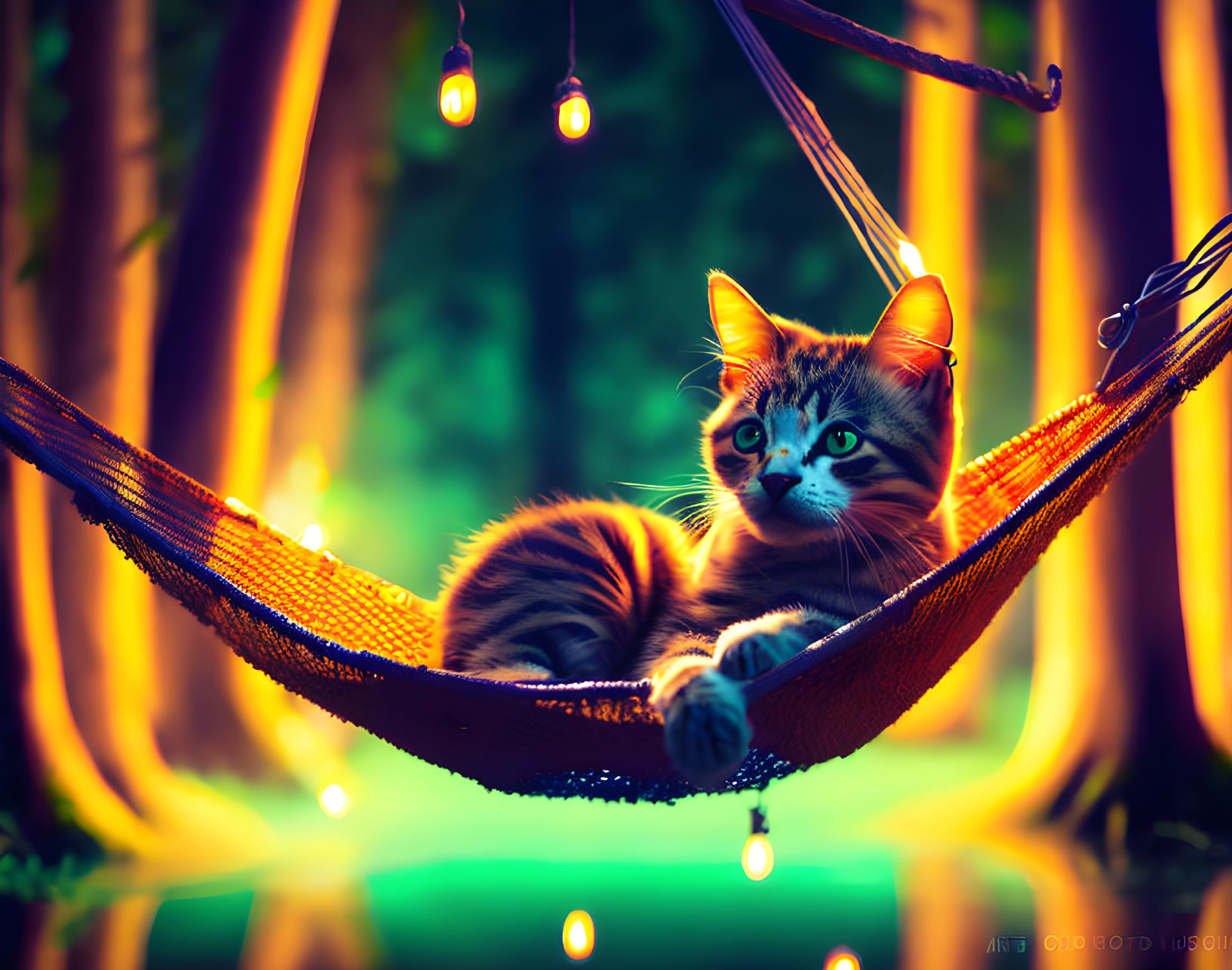 Hanging Cat