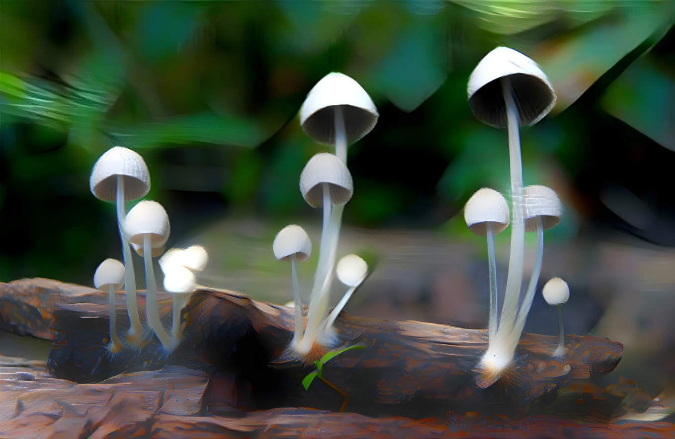 Dreamy mushrooms
