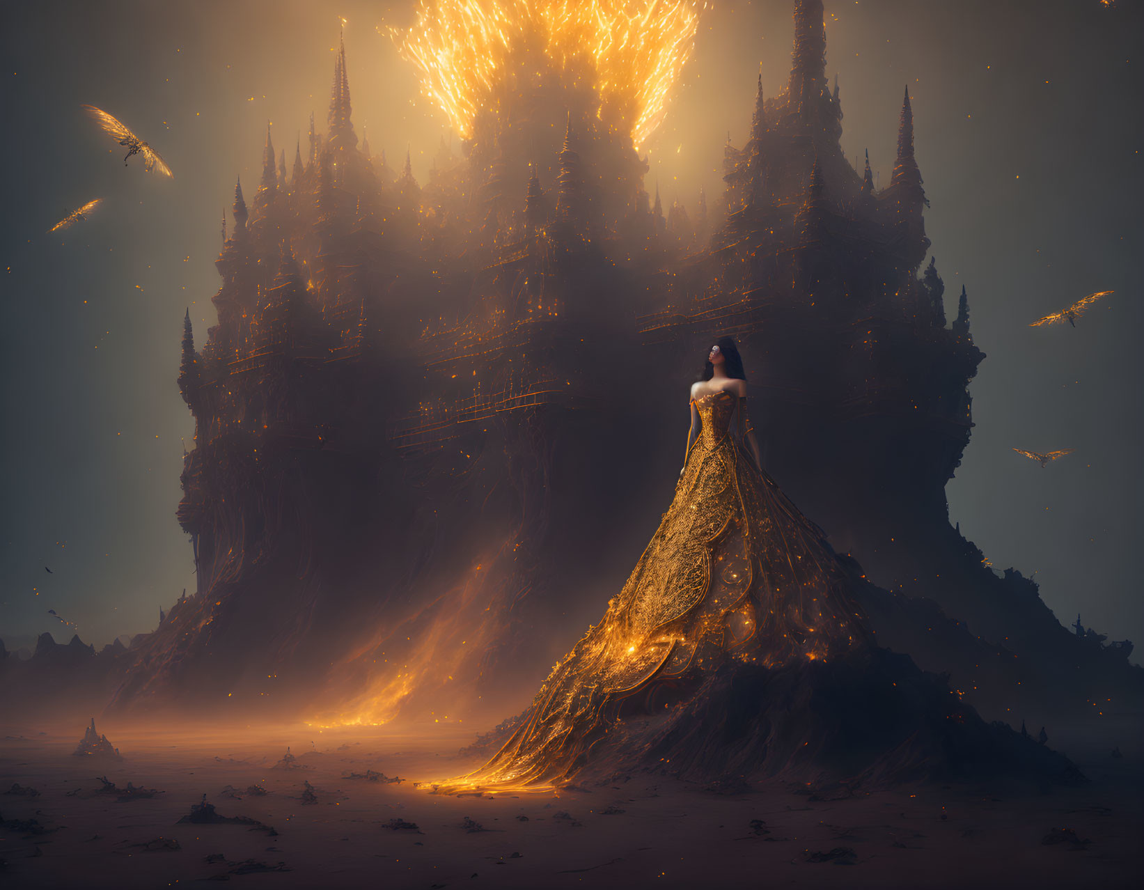 Queen of Ashes in Her Kingdom of Dust