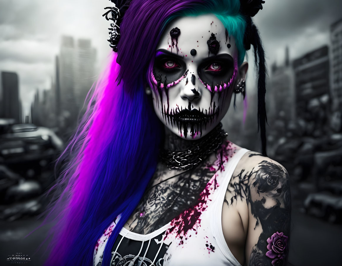 Zombie Punk Girl
