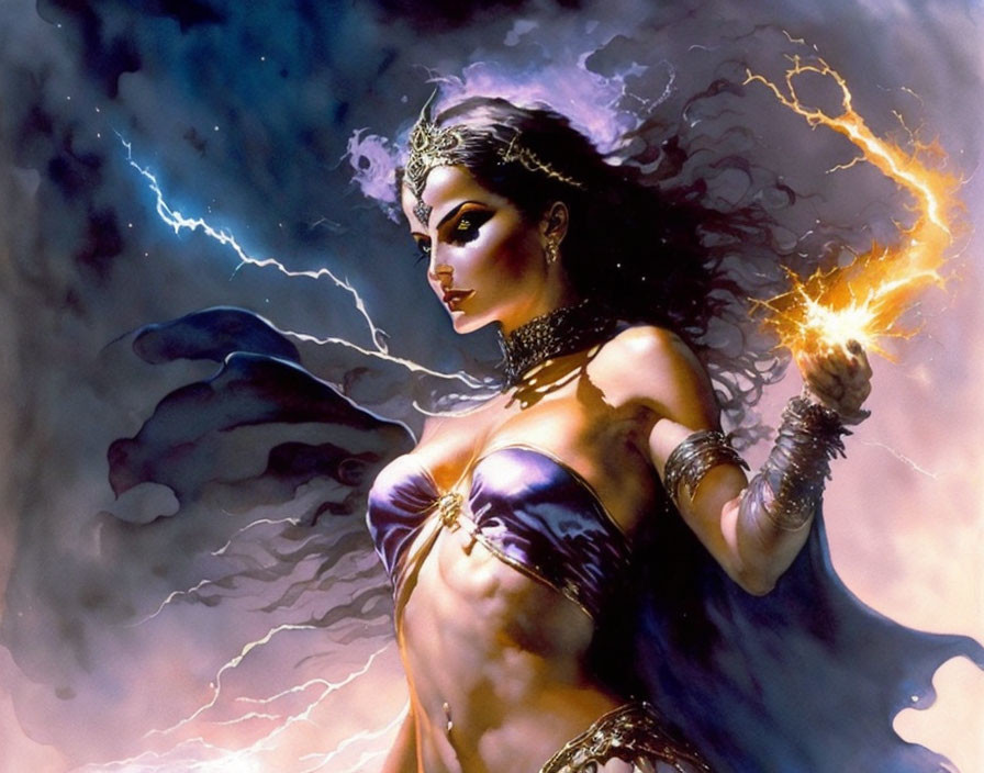 Lightning Sorceress