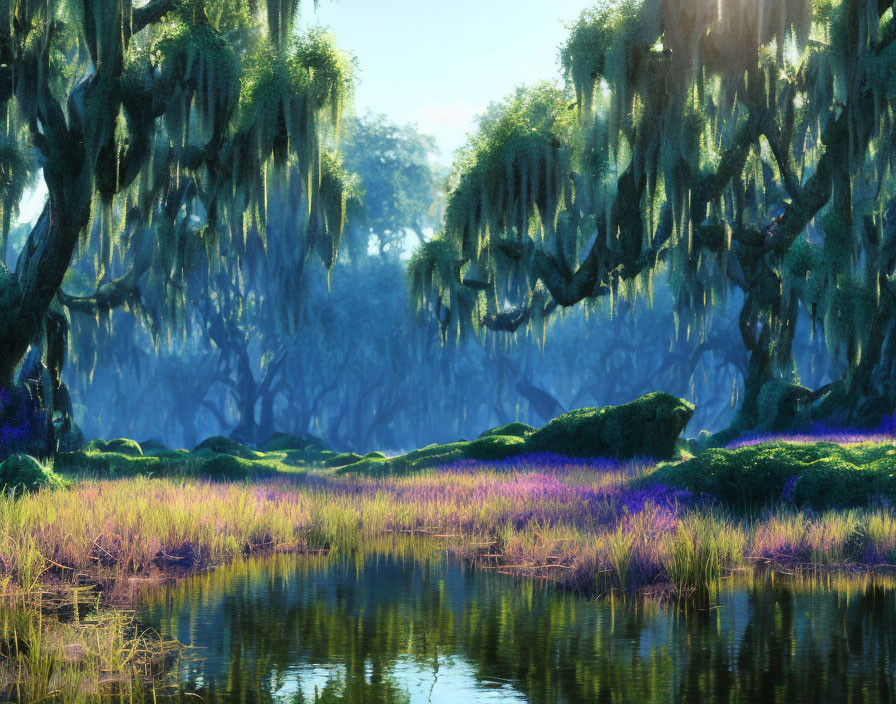 Swamp scene