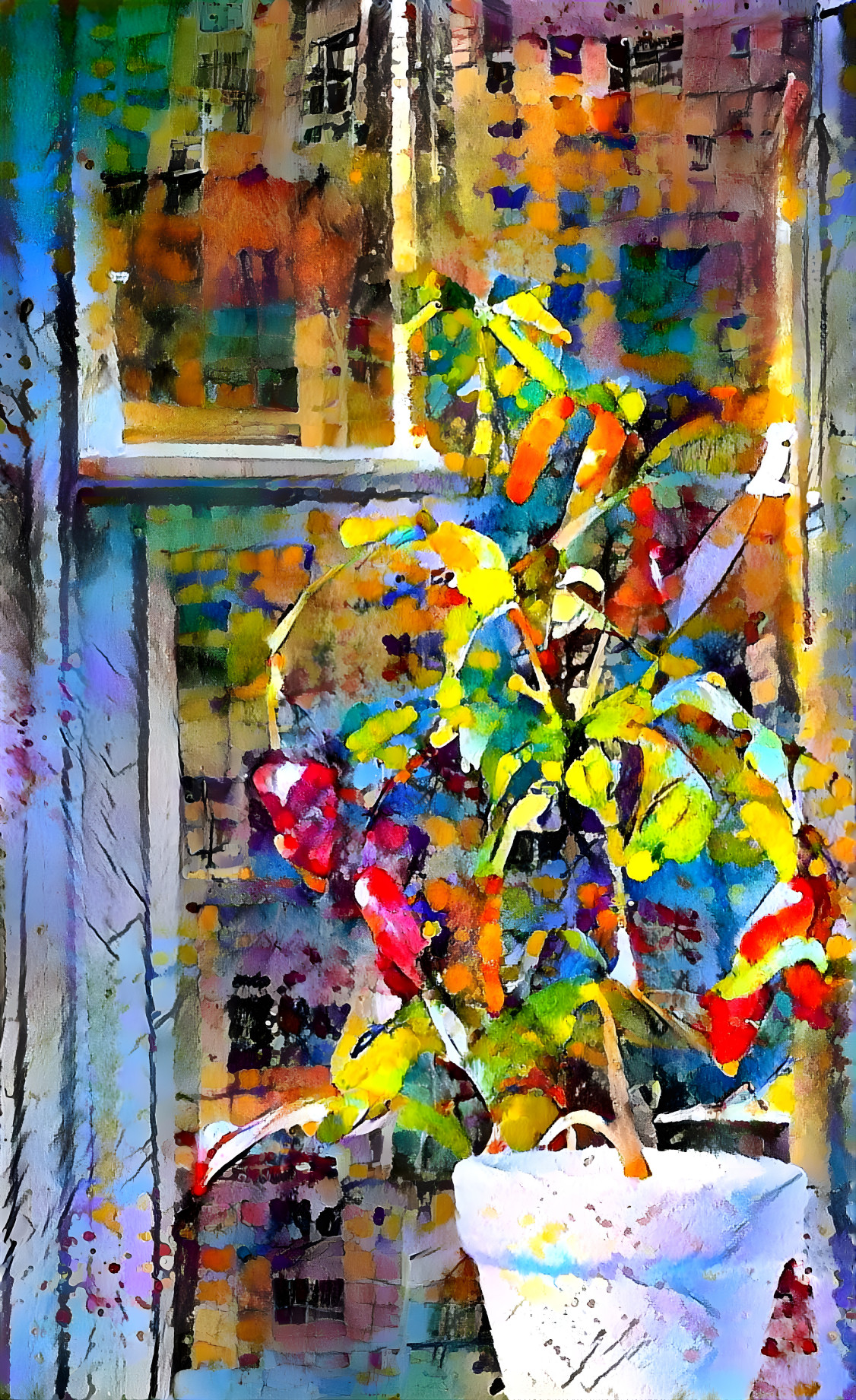 Flower by Window