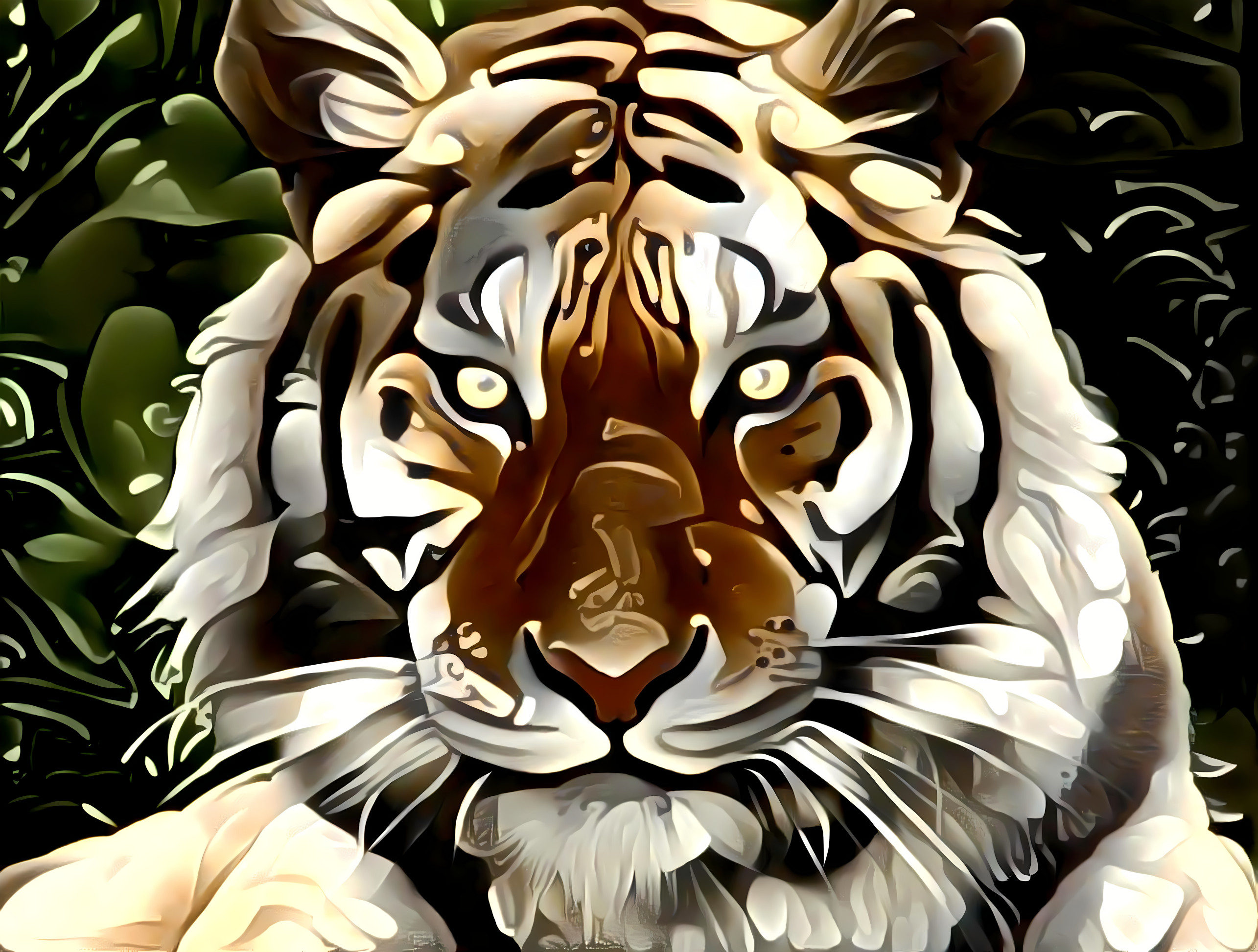 Surreal Tiger