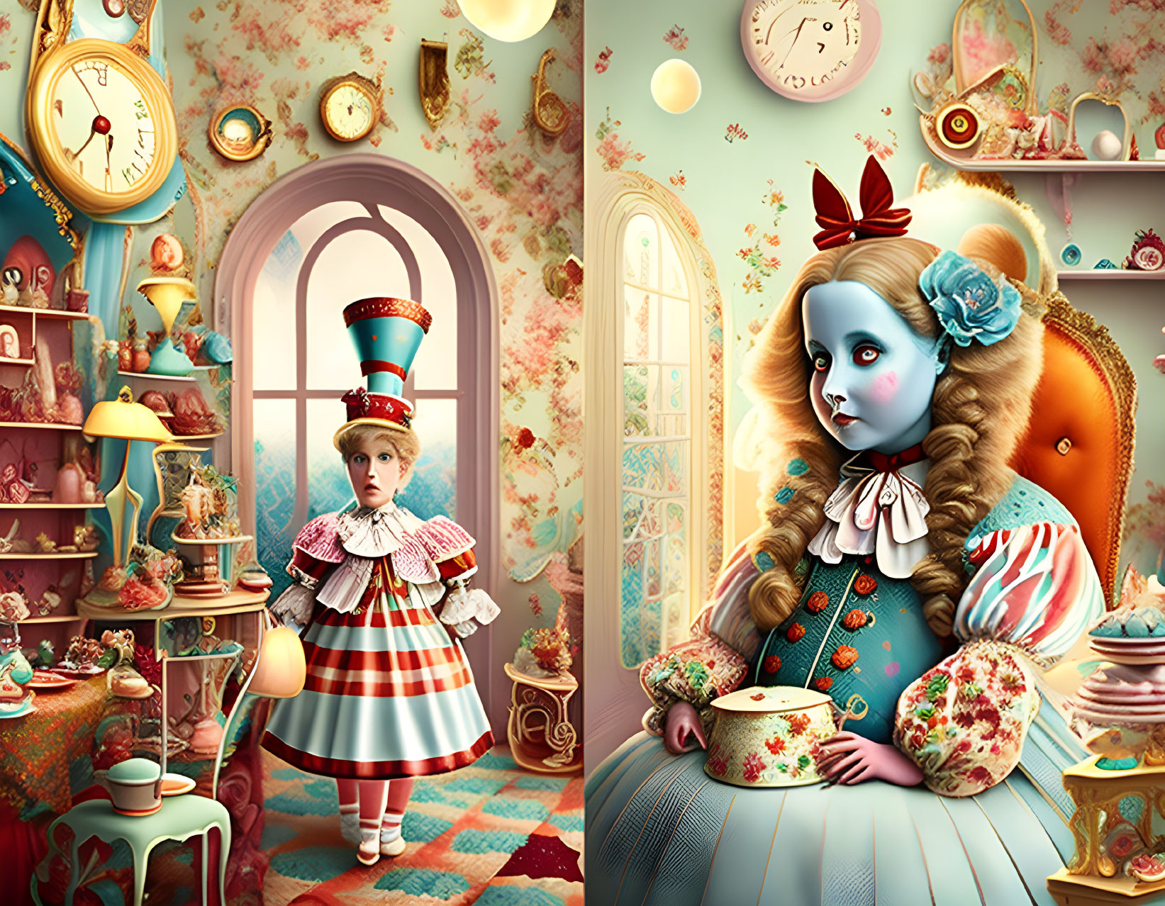 Alice in wonderland syndrome (AIWS)