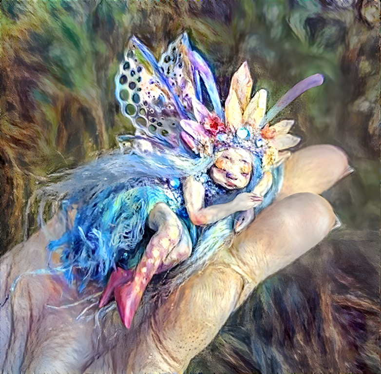 Mermaid mouse fairy
