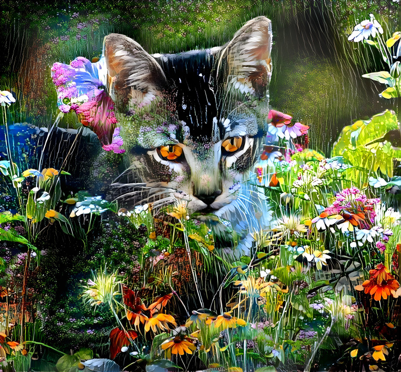 the flower kitty 