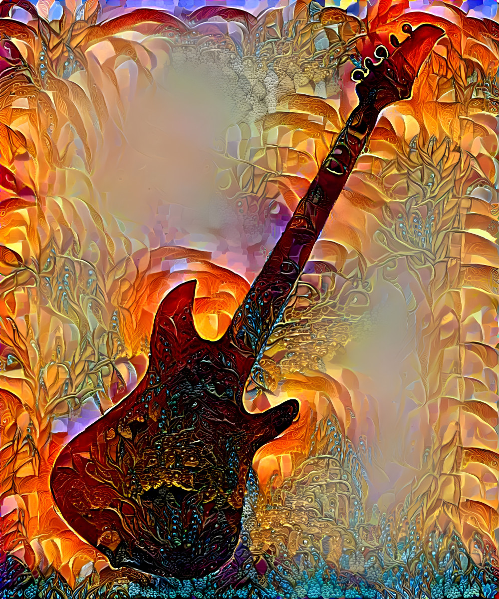 hot guitar