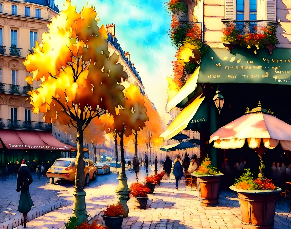 autumn in Paris