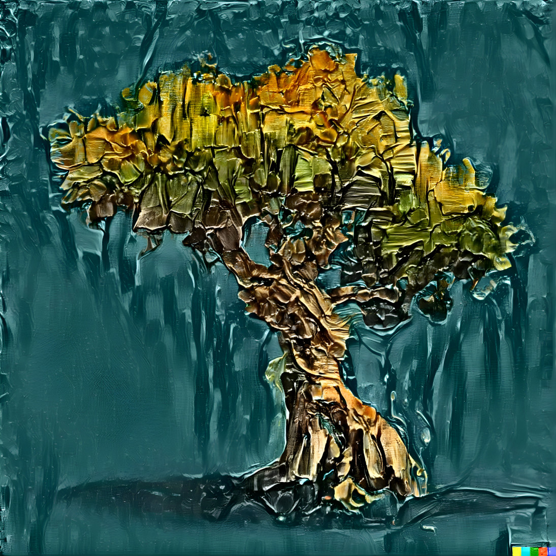 Tree (oil painting)