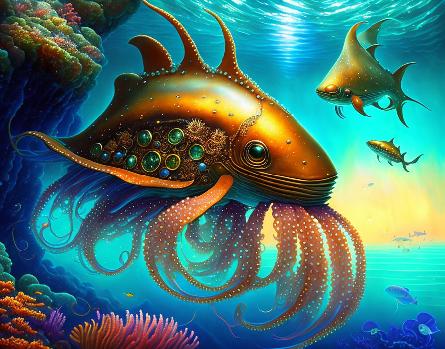 Deep sea creature