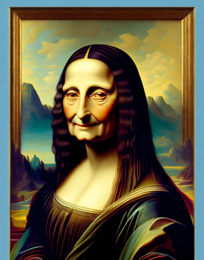 Grandma Mona Lisa