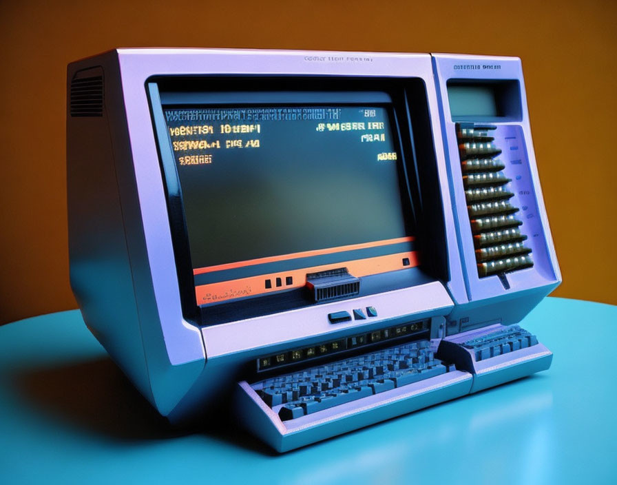 80s computer terminal