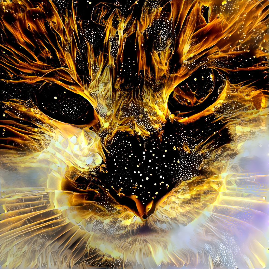 Fiery catface