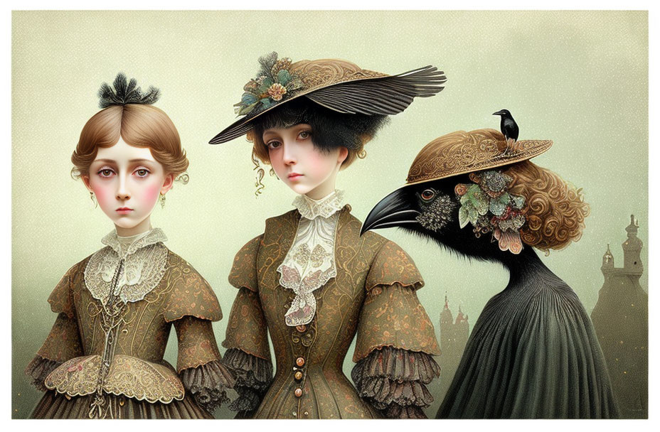 Girls and Crows
