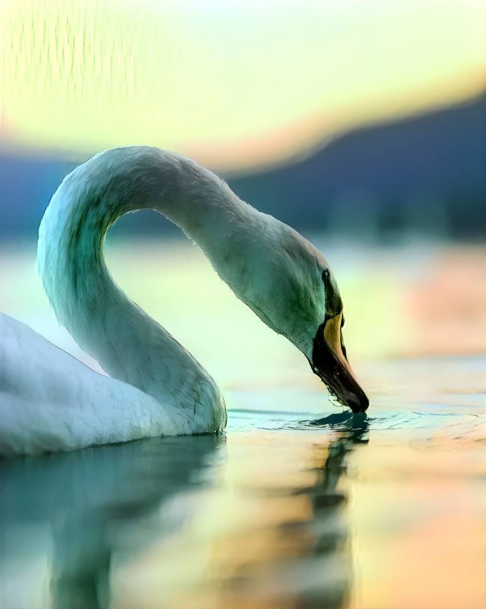 thirsty Swan
