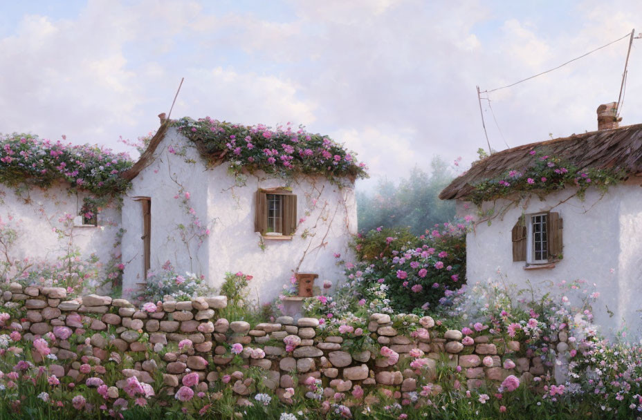 Little White Cottages