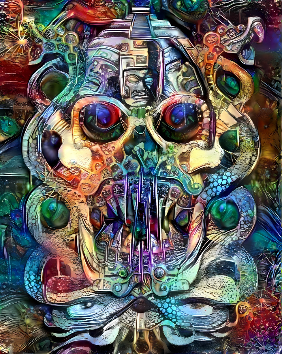 mayan skull