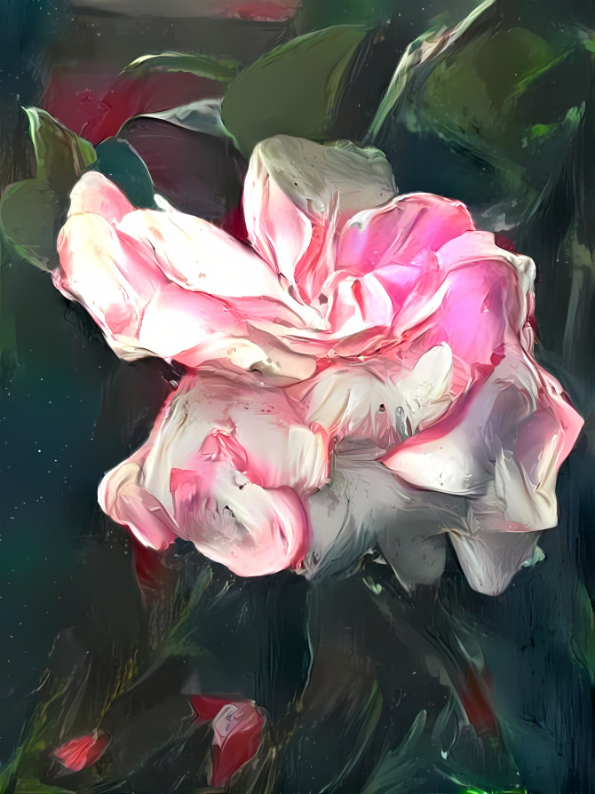 Gardenia x Oil Painting