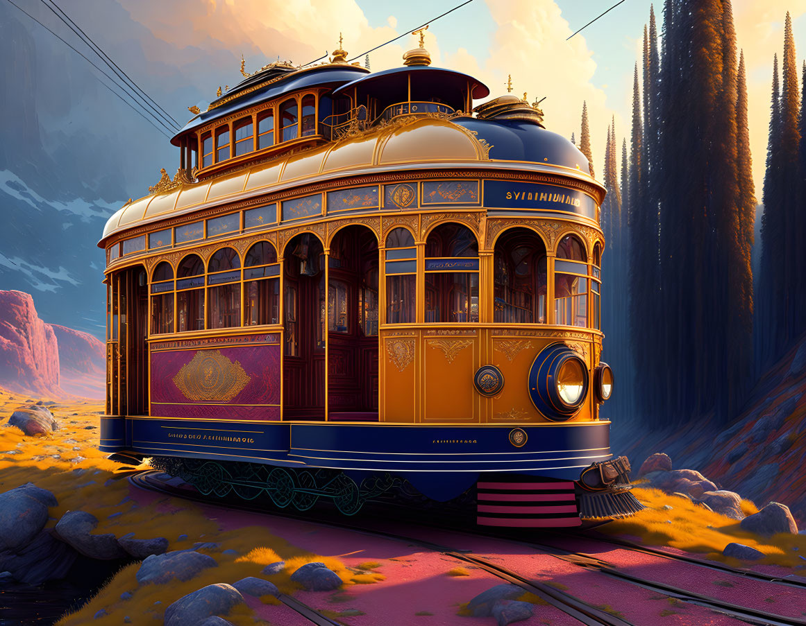 An old tram to the end of the world
