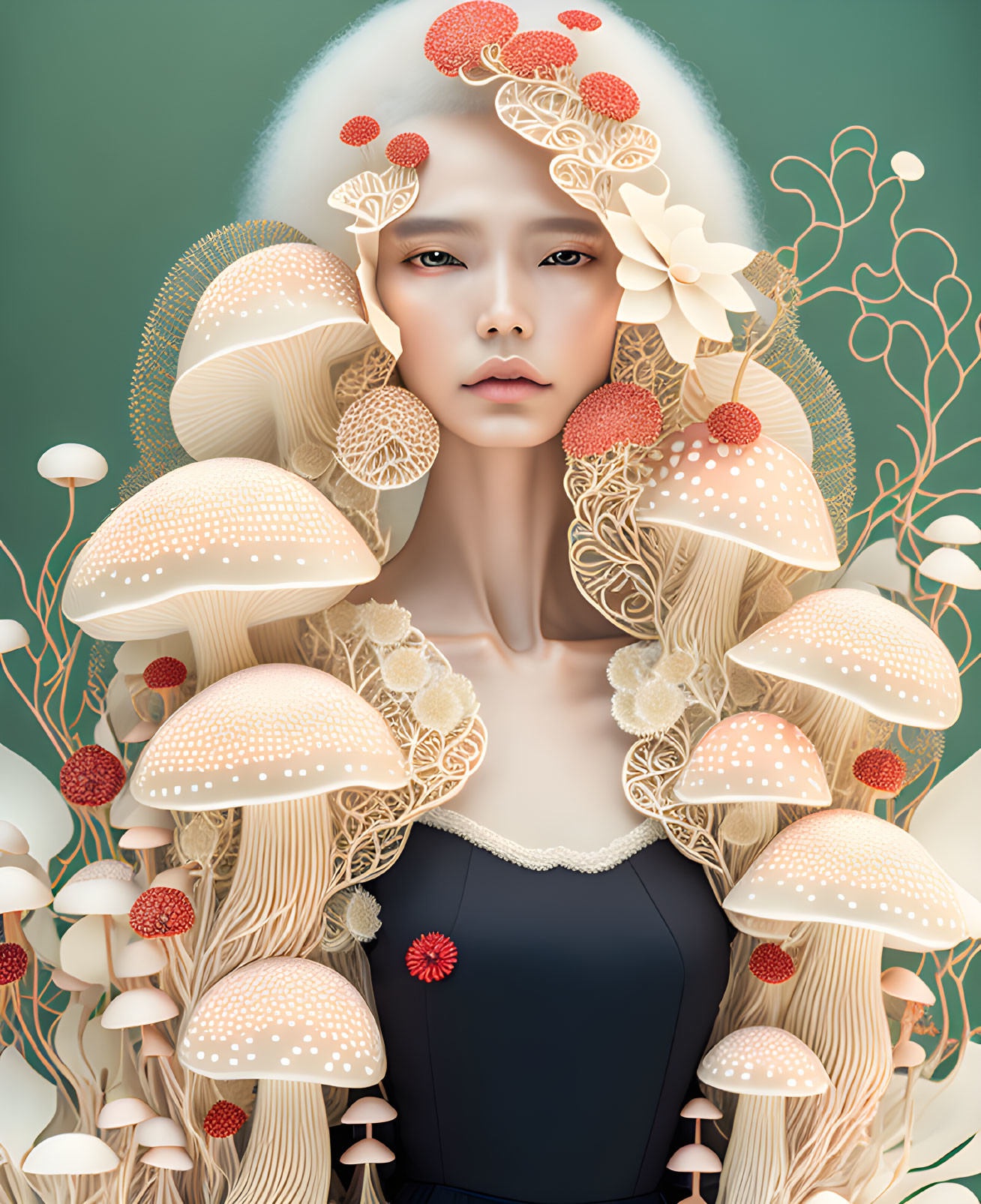 Mushroom Girl 