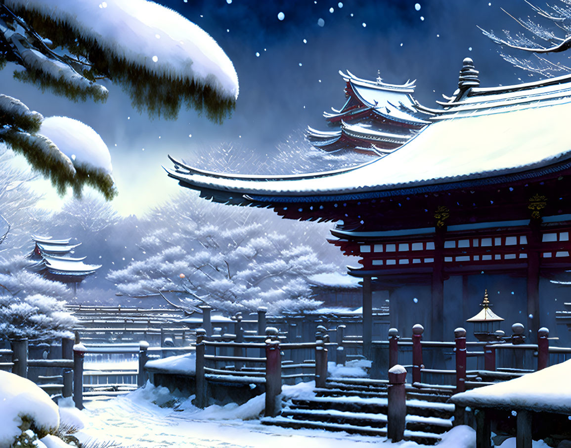 Shrine in Winter
