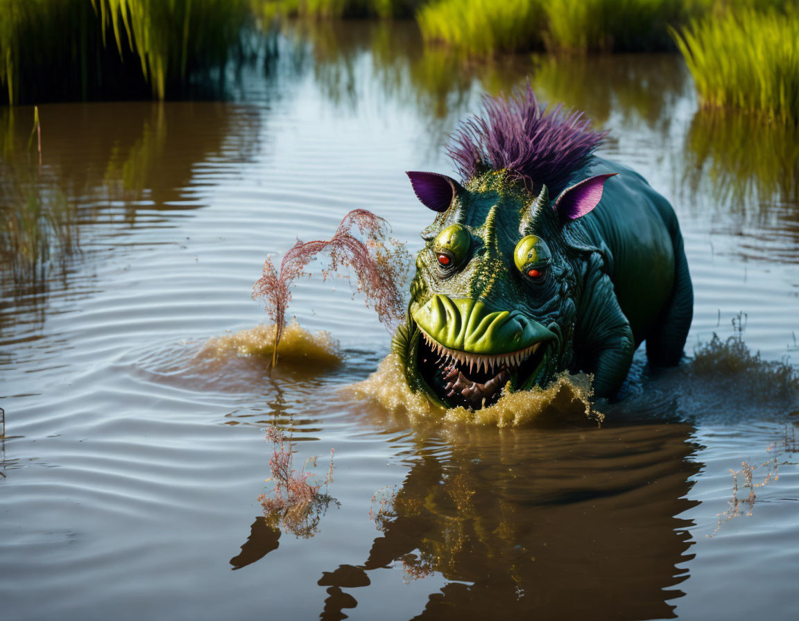 Creature In The Swamp 
