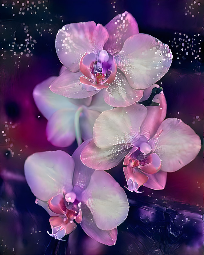 Sparkling Pink Orchids