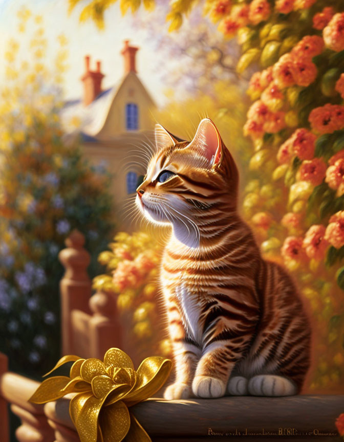 Gold Tabby Kitten 