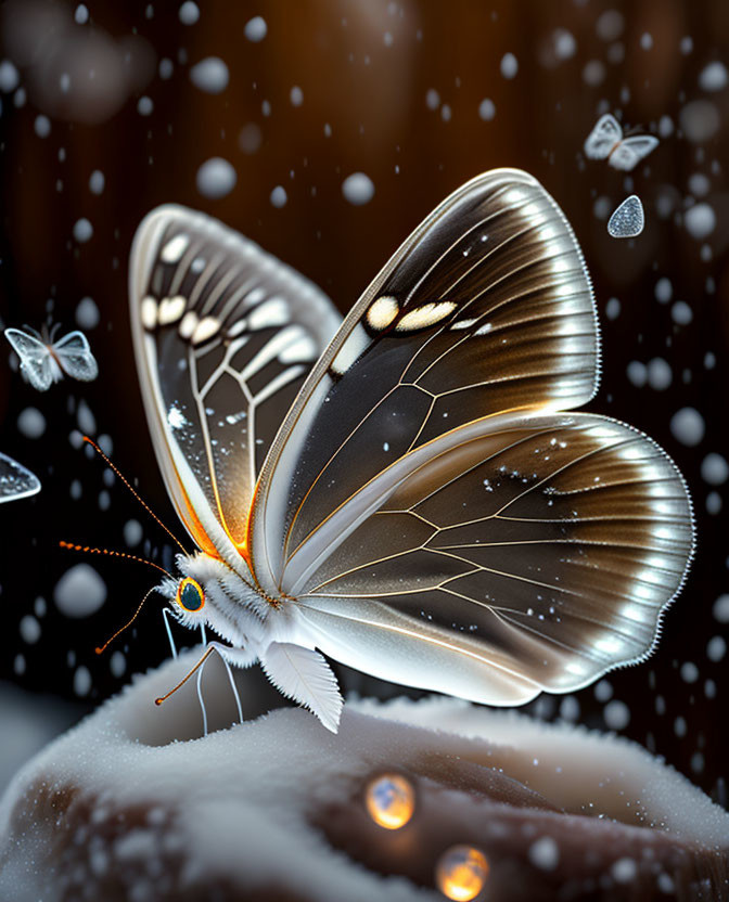 Butterflies In A Snowstorm 