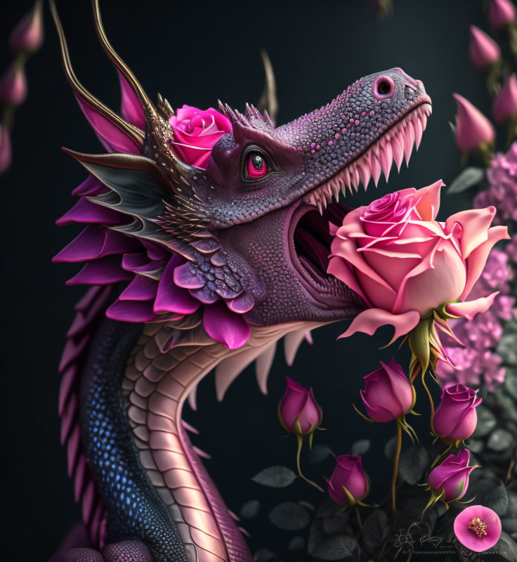 Pink Dragon 