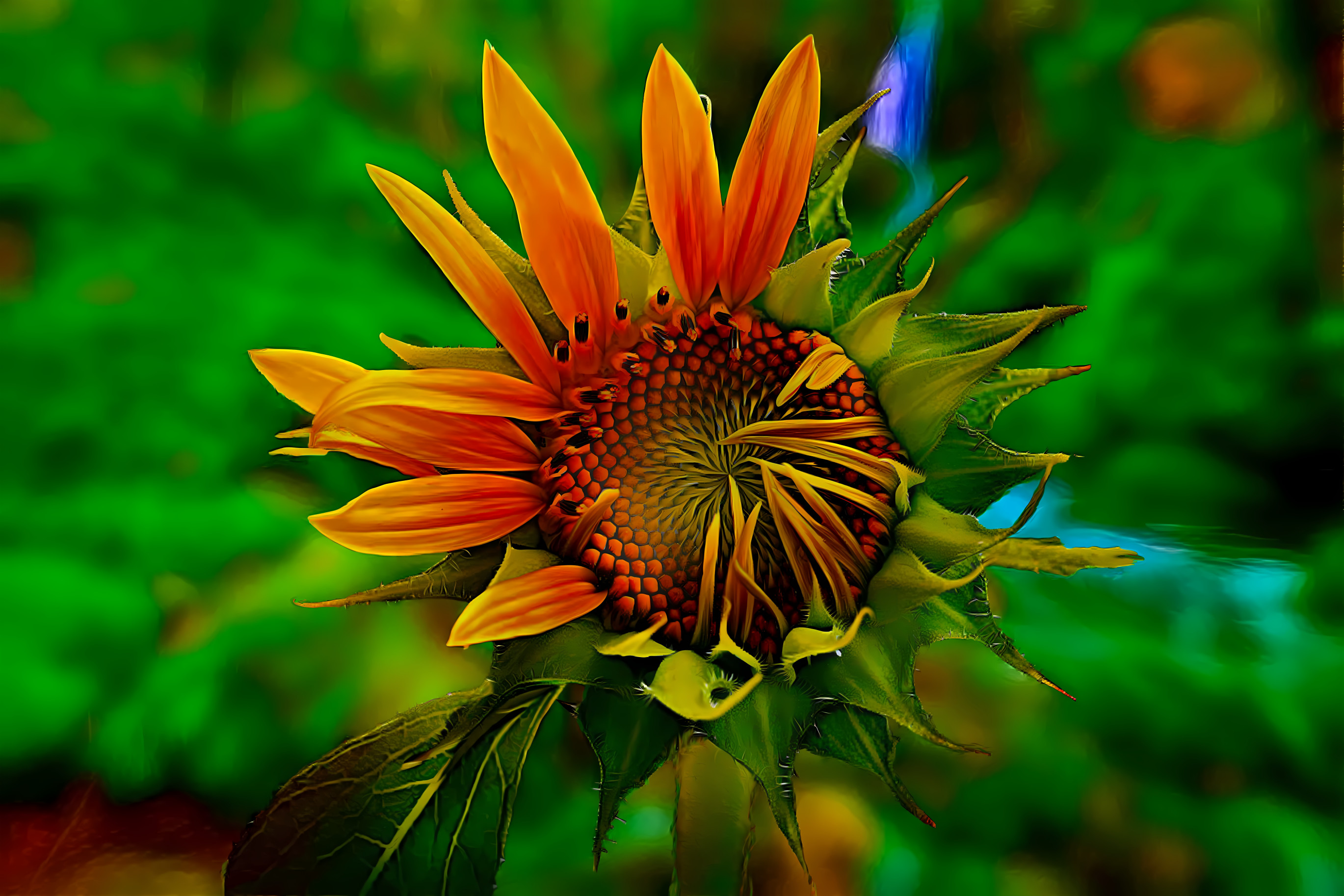Sunflower II. National flower of Ukraine
