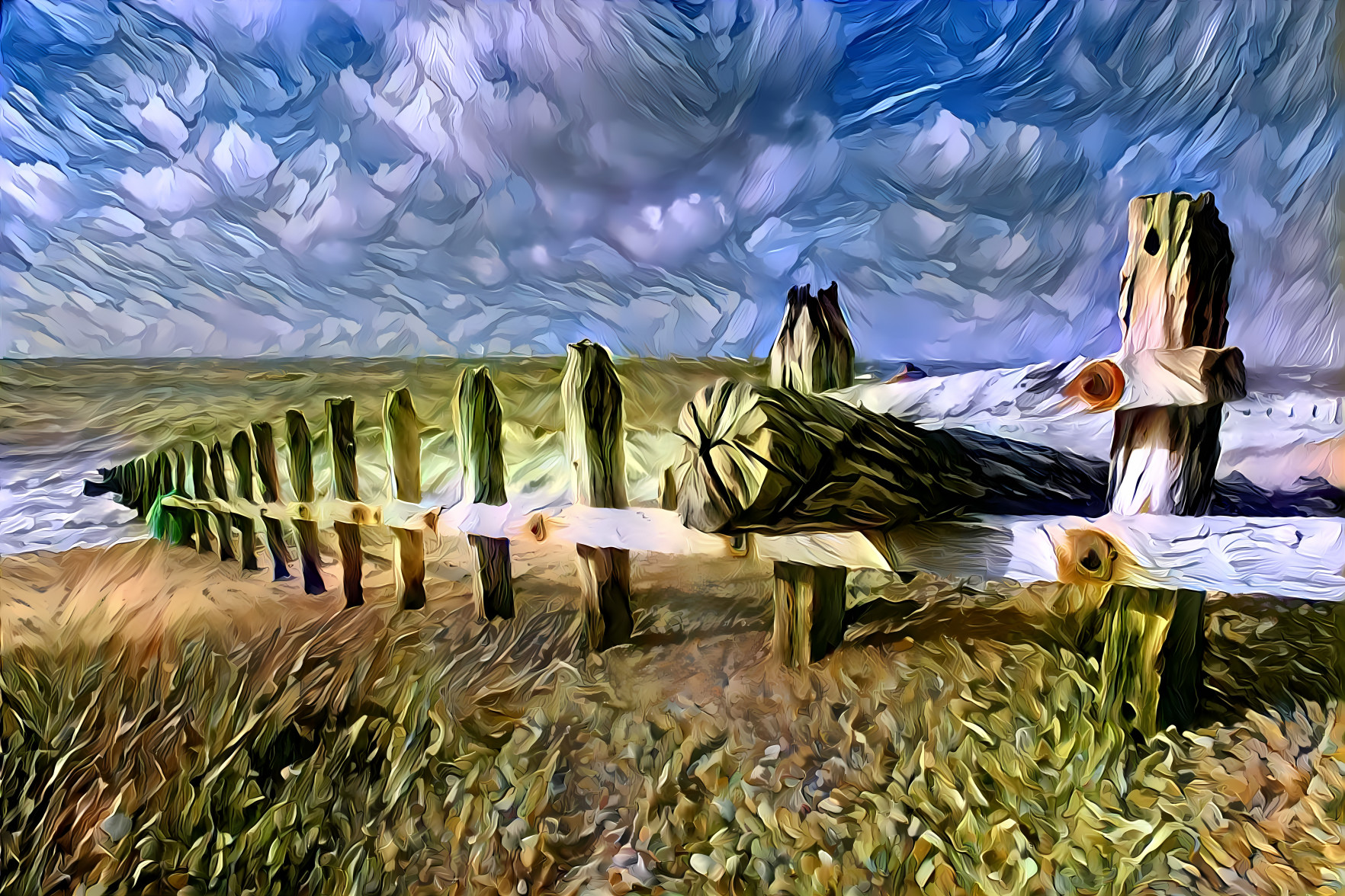 Coastal fence