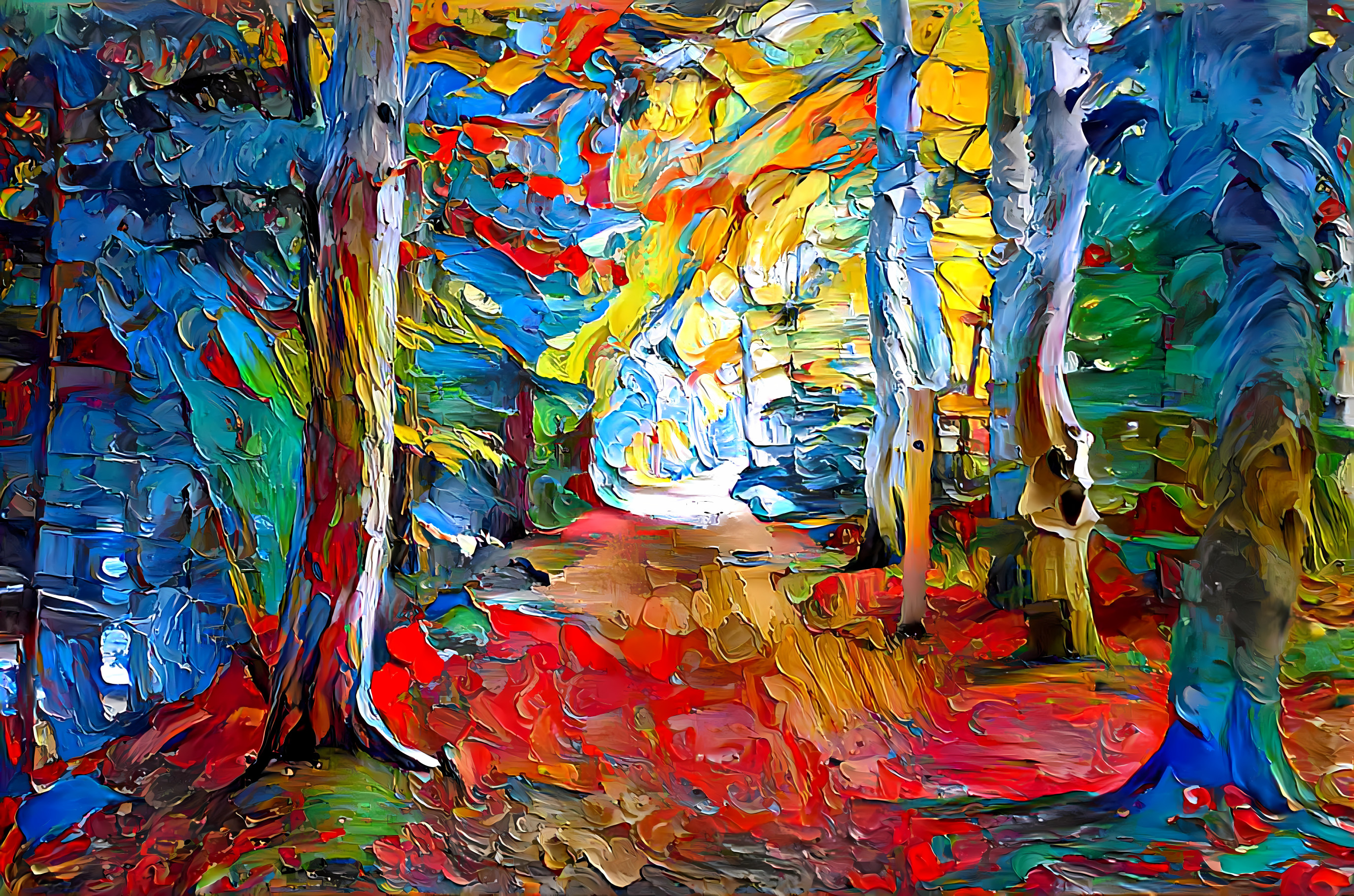 Painted Forest and path