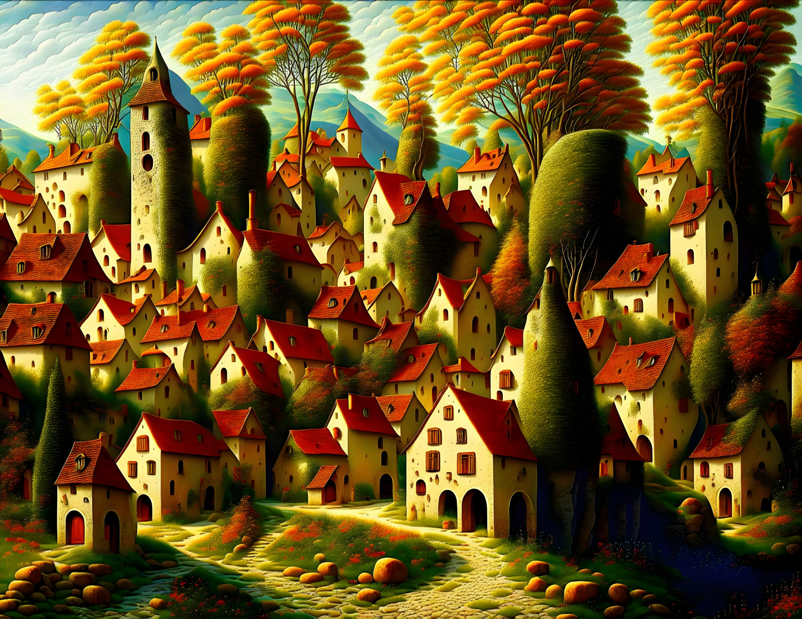 Mediaeval Village