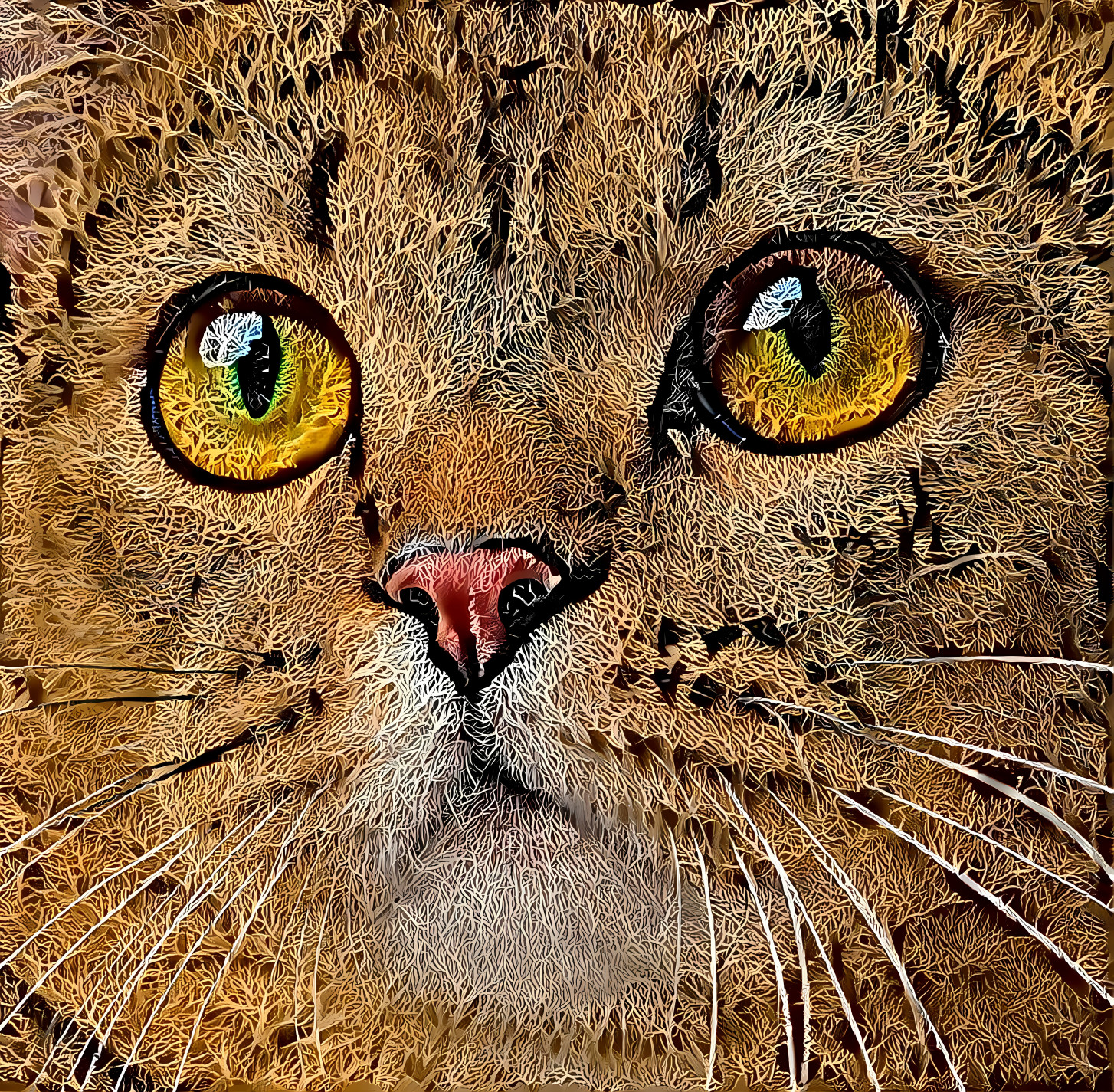 Cat portrait 3