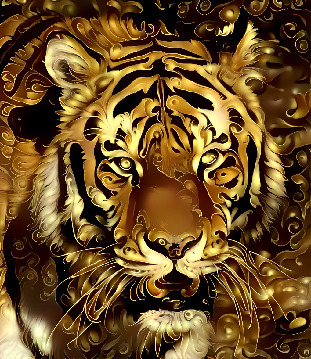 Gold tiger