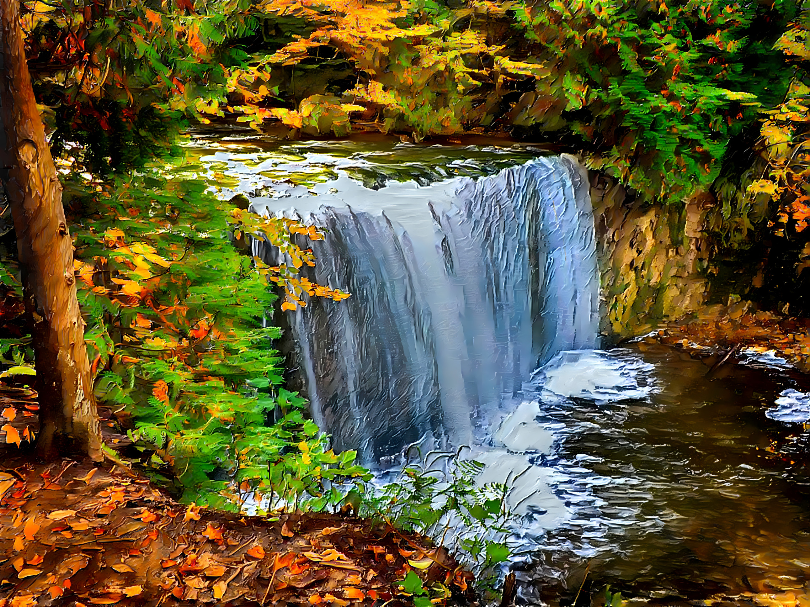 Canada waterfall, Ontario