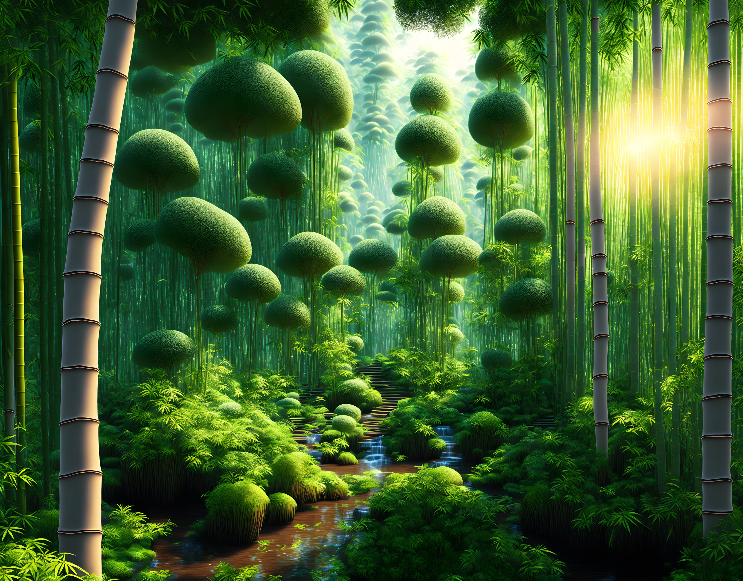 Augmented Bamboo Forest