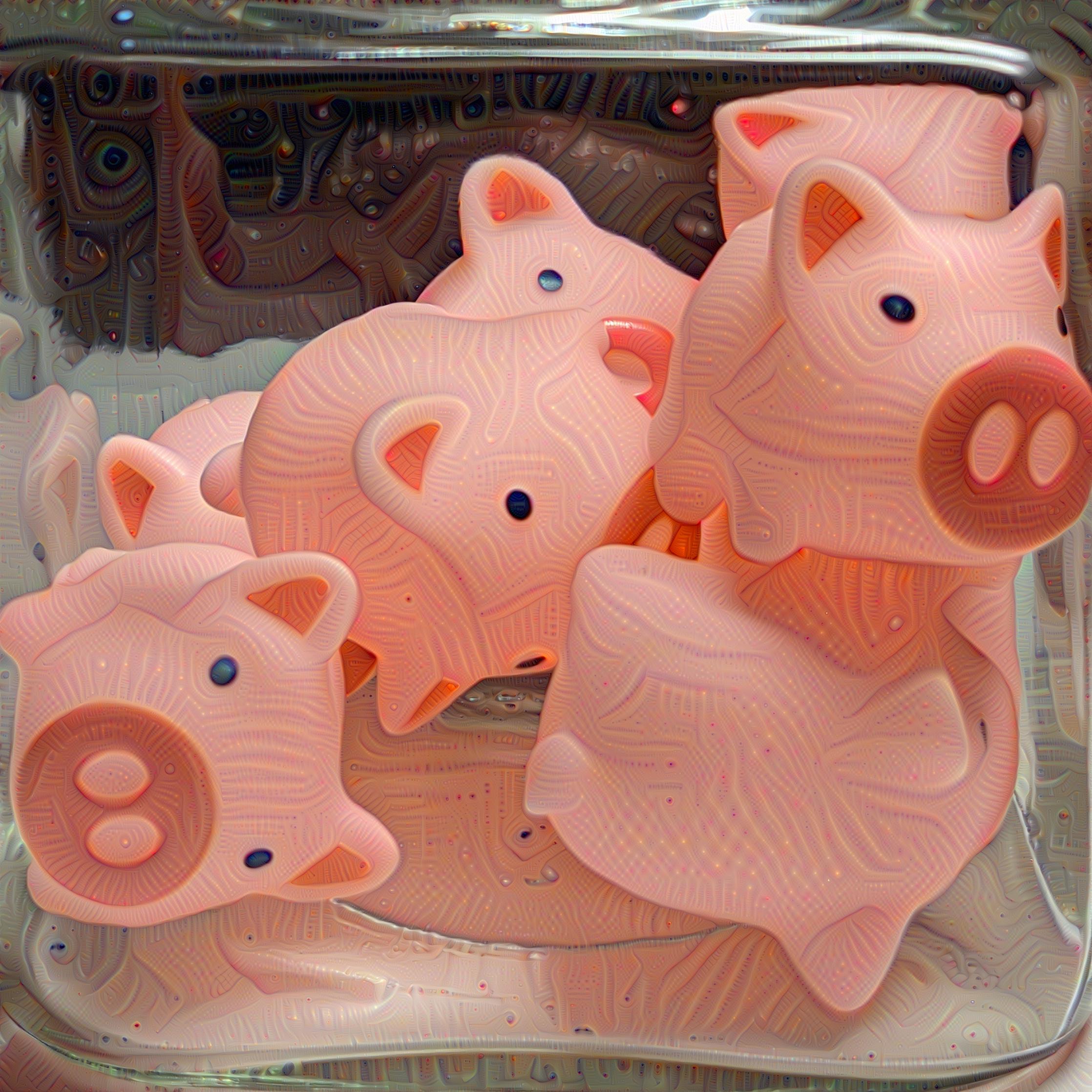 Pigs in a jar