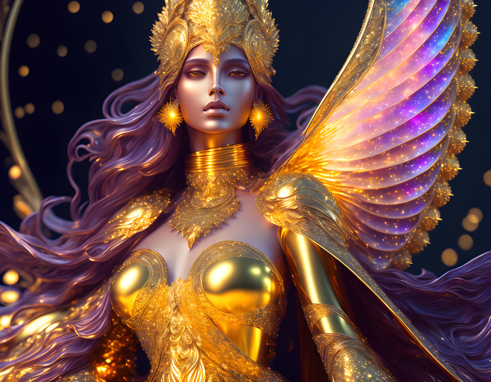 Golden goddess