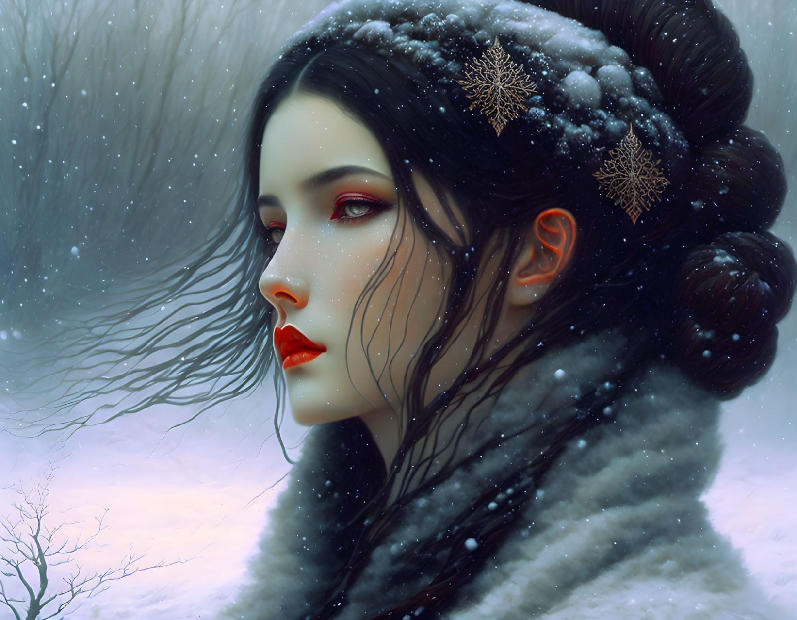 Winter goddess