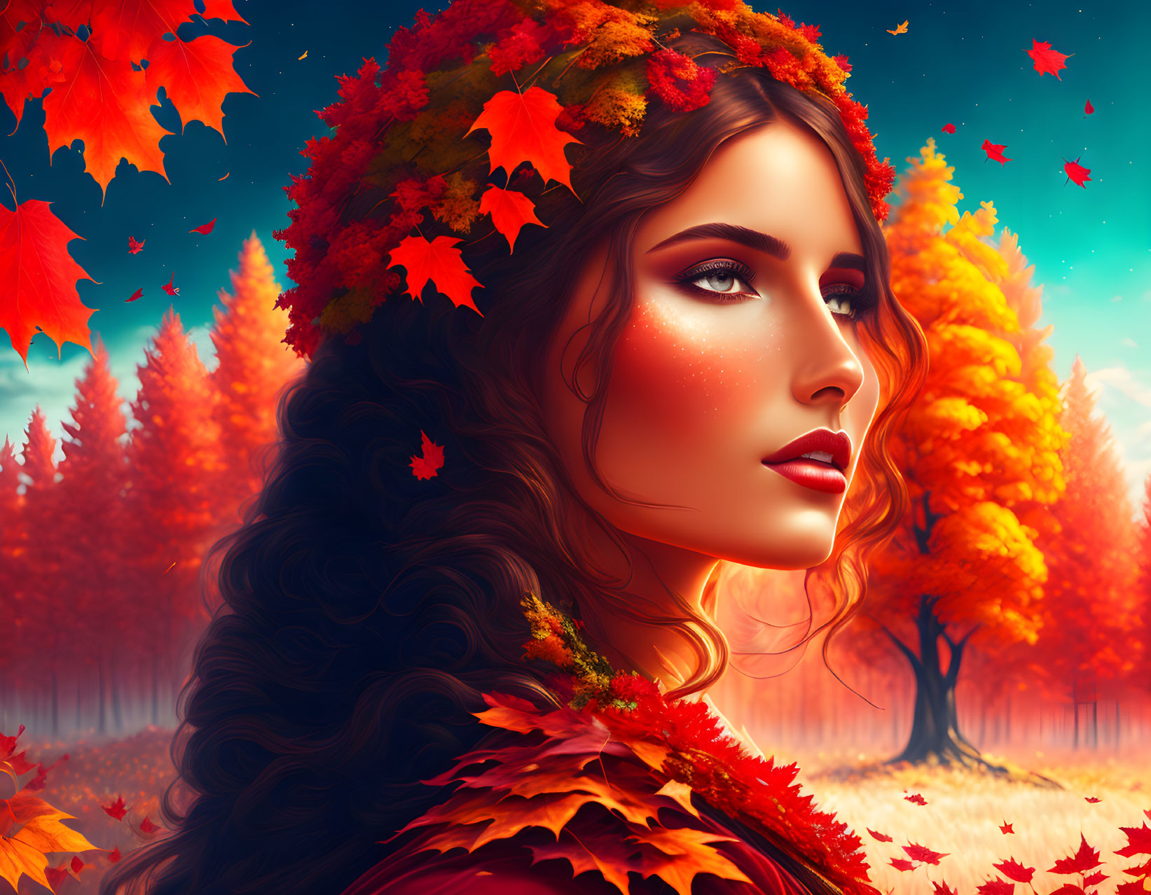 Autumn goddess
