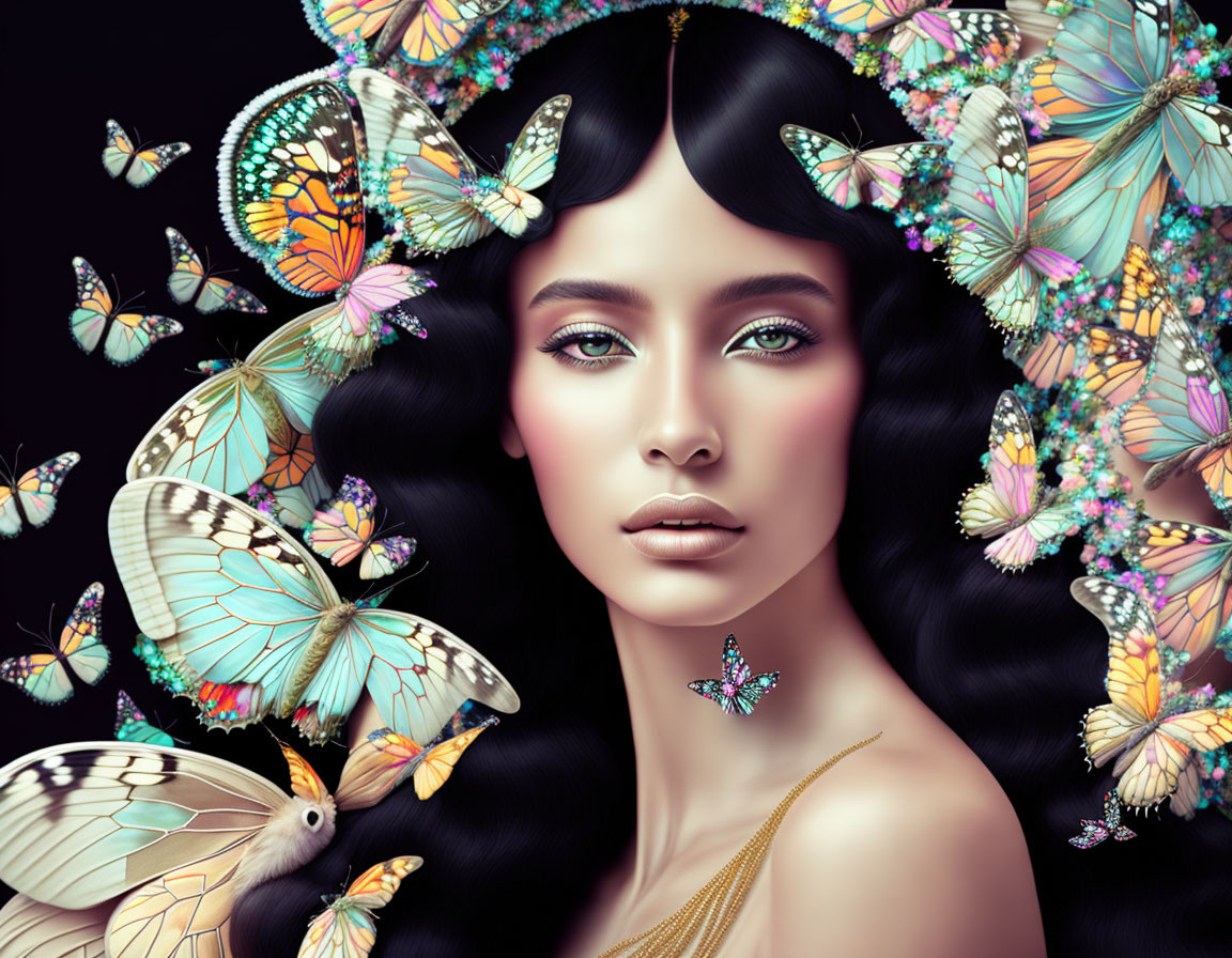 Butterfly woman # 230510