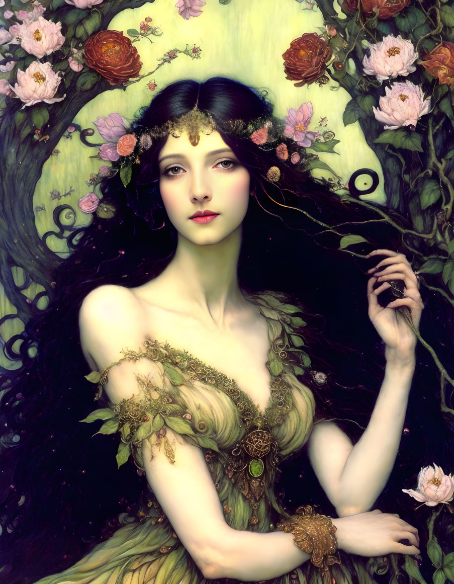 Spring goddess