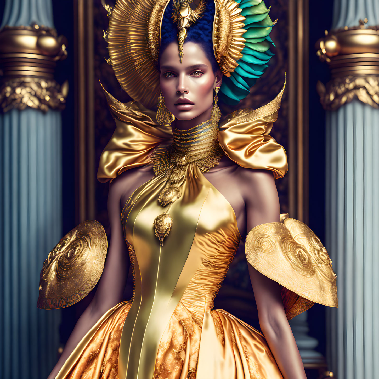 Golden goddess