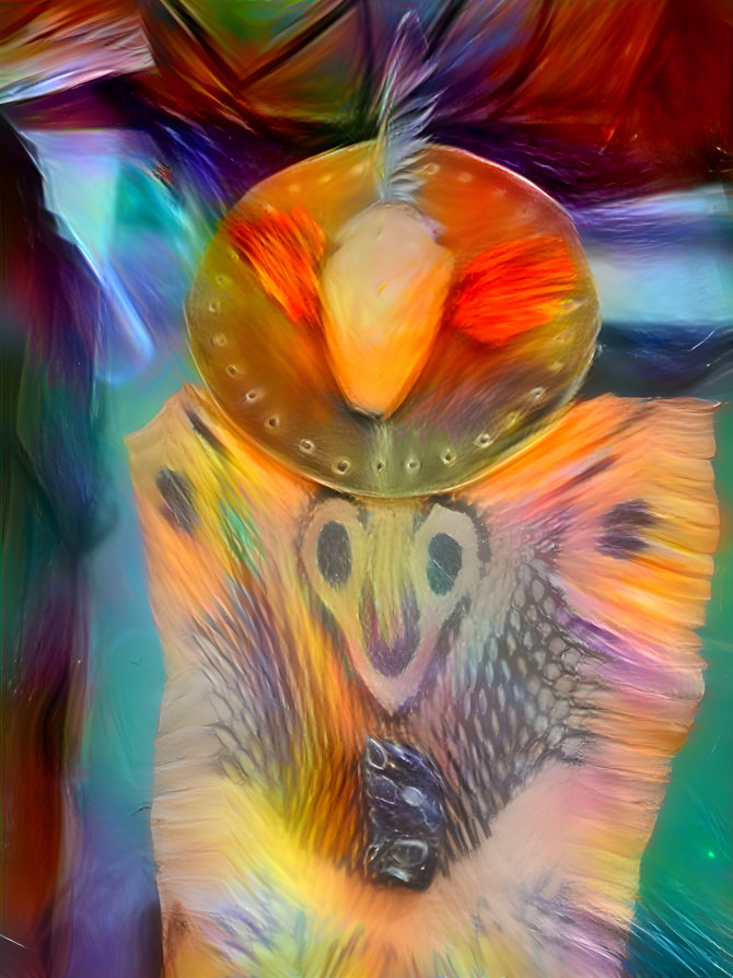 Rainbowfedered Kingkobra