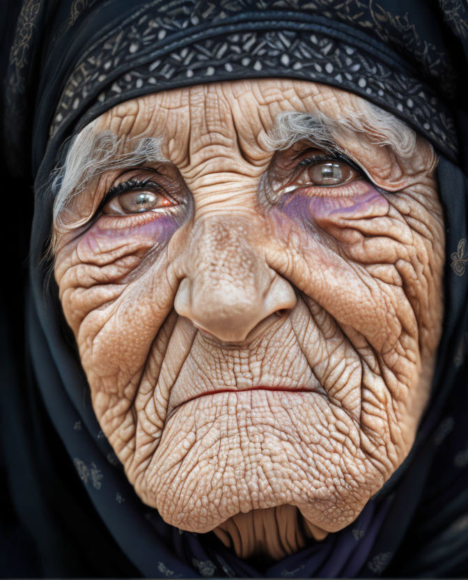 Old Arab Lady 